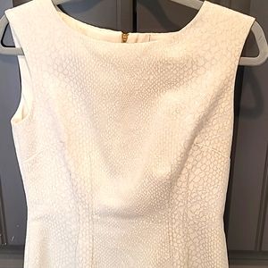Arthur Tahari Ivory Dress - Snake Print